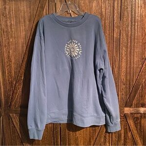 Vans Blue Graphic Sweatshirt